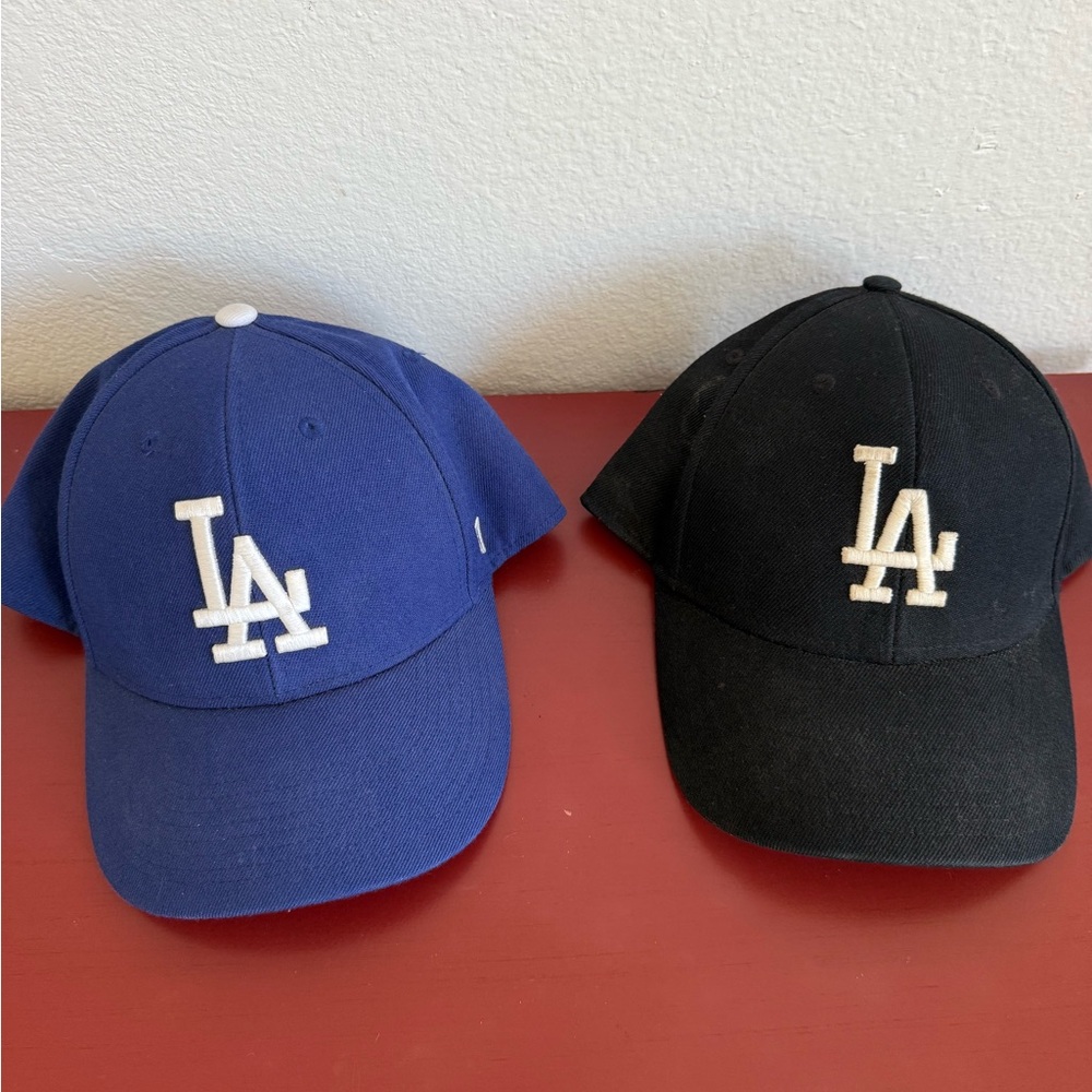 47 Brand Blue and Black LA Hats